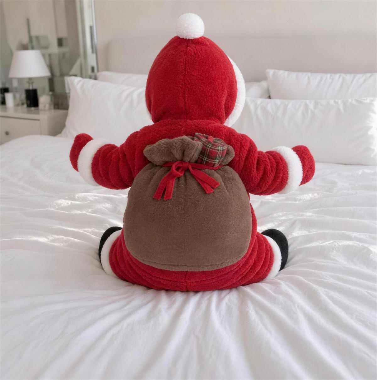 Santa Plush Baby Onsie