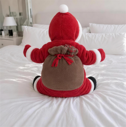 Santa Plush Baby Onsie